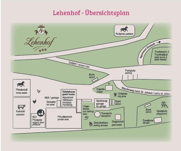 Appartements Lehenhof Sankt Johann im Pongau Exteriör bild
